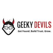 geeky devils logo color